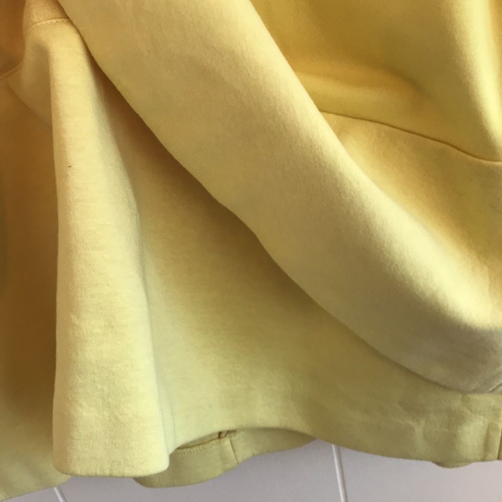 COS 4/$20 Yellow Scuba Peplum Top - Picture 7 of 8